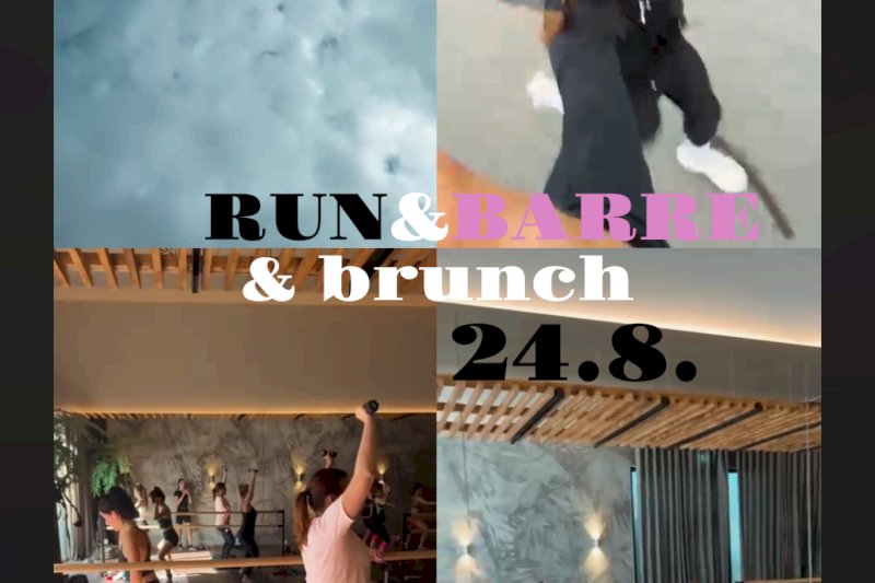 🩷RUN & BARRE & Brunch